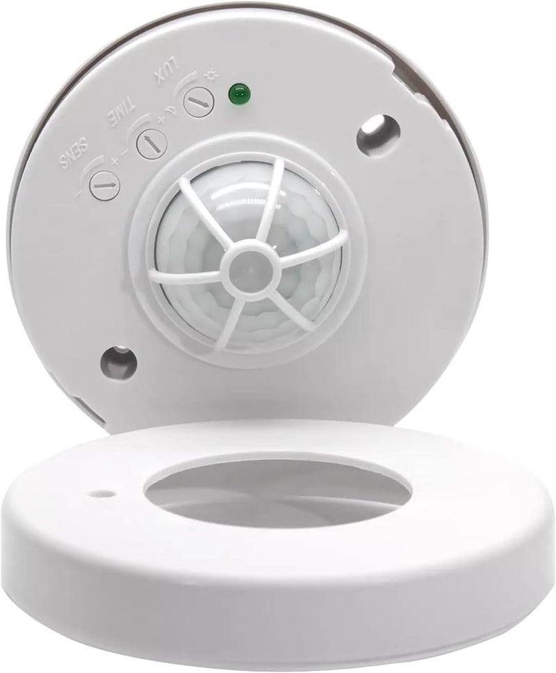 Duravel 360 Degree Surface Mount PIR Ceiling Occupancy Motion Sensor Detector Power Switch - Image 2
